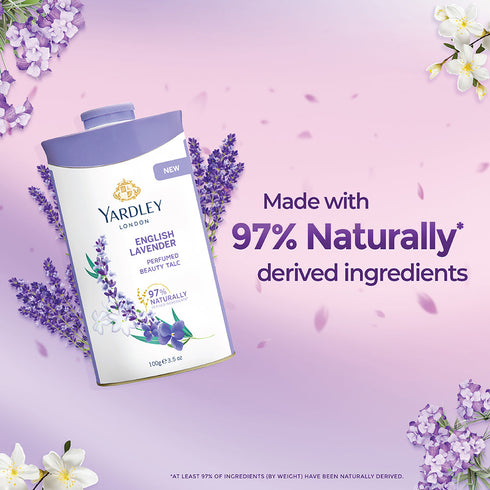 English lavender Perfumed Talc